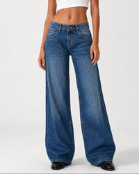Low Waist Wide Leg – Rich Indigo