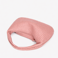 Shell Weave Maxi Bag Pink