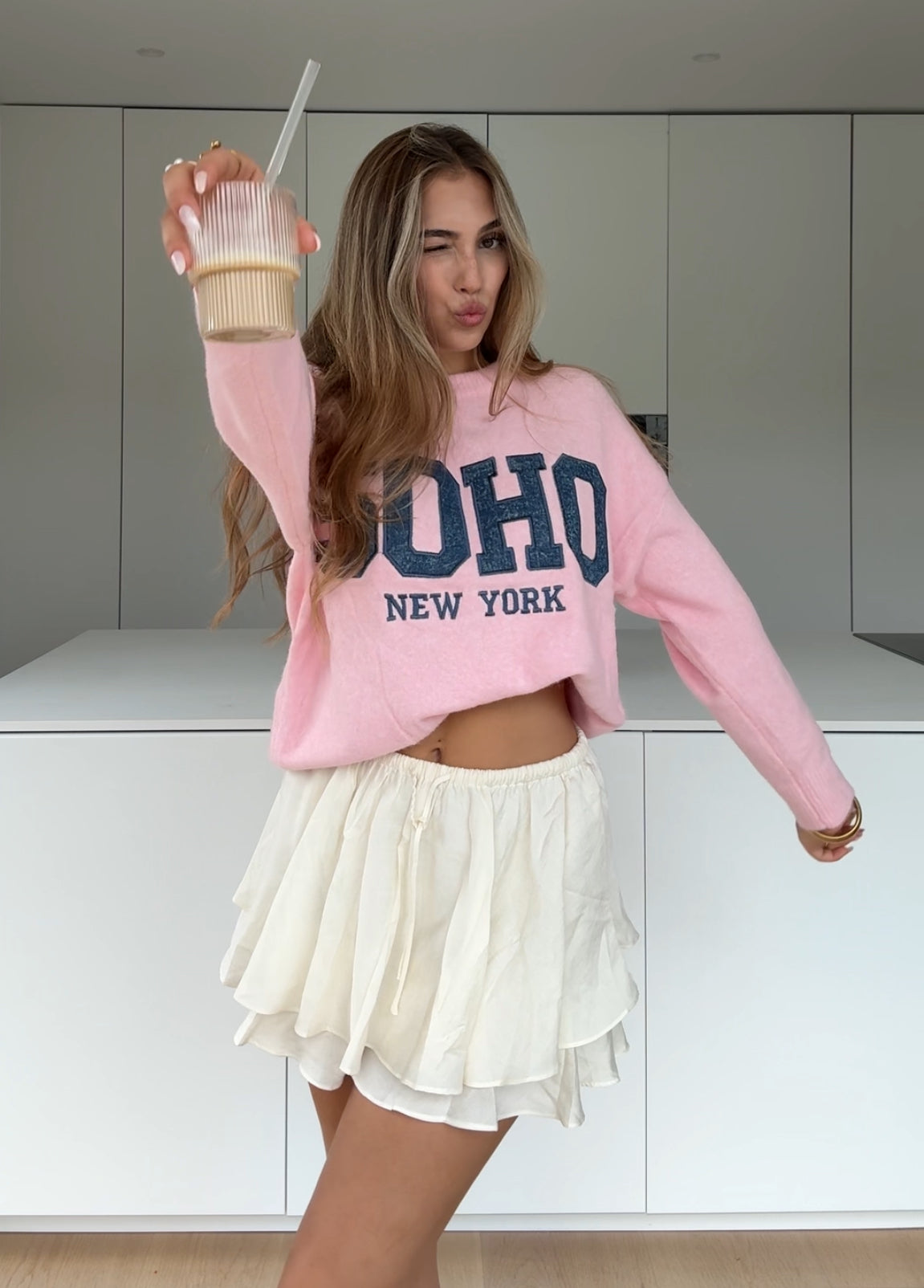 SOHO KNIT SWEATER BLOSSOM
