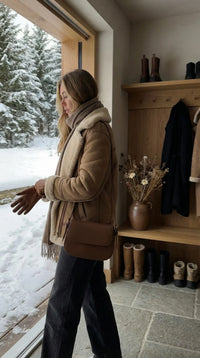 Sol Shoulder Bag Brown