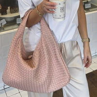 Shell Weave Maxi Bag Pink