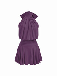 Valeria – Neckholder-Minikleid mit Schleife