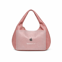 Shell Weave Maxi Bag Pink