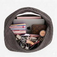 Shell Weave Maxi Bag Grey