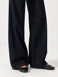 Low Waist Wide Leg – Dark Blue