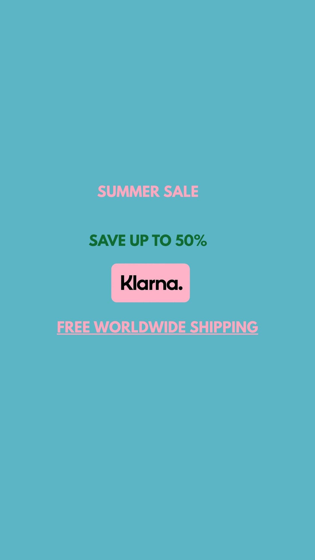 SUMMER SALE