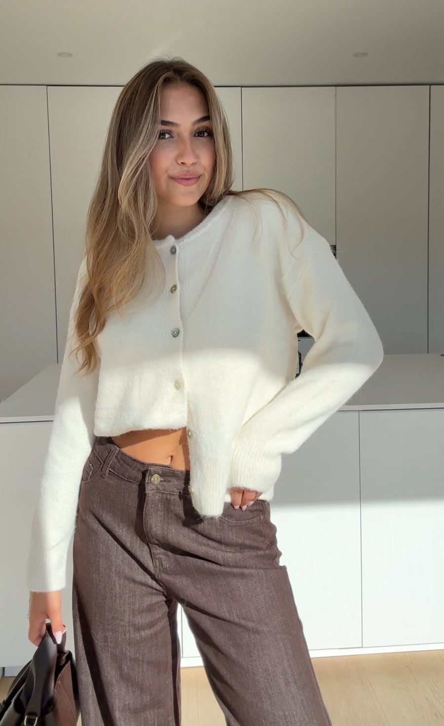 Classic Cardigan Vanilla