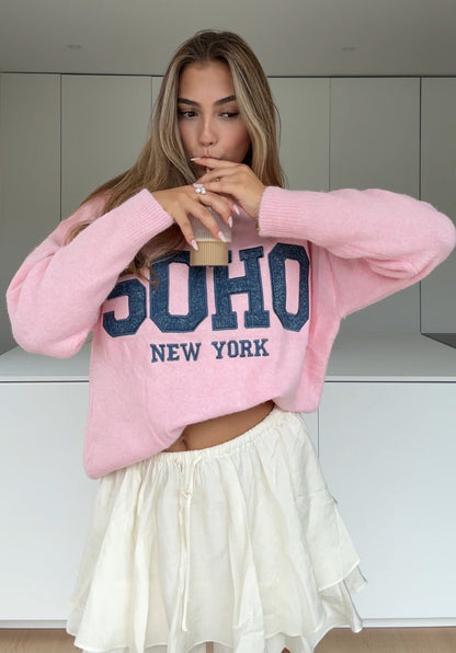SOHO KNIT SWEATER BLOSSOM