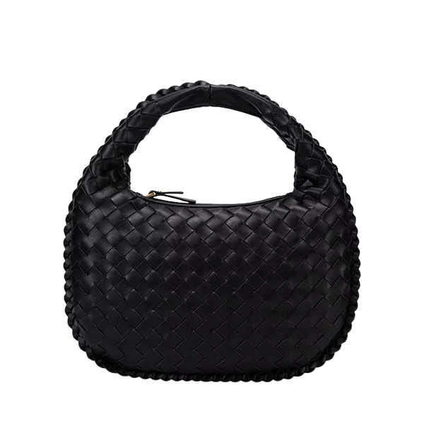 Shell Weave Mini Bag Black