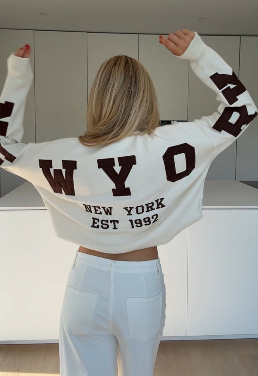 NEW YORK PULLOVER VANILLA