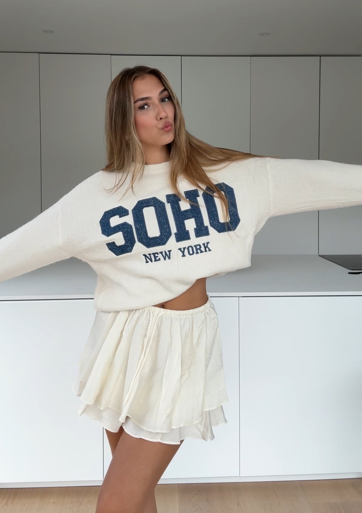 SOHO KNIT SWEATER CHAI
