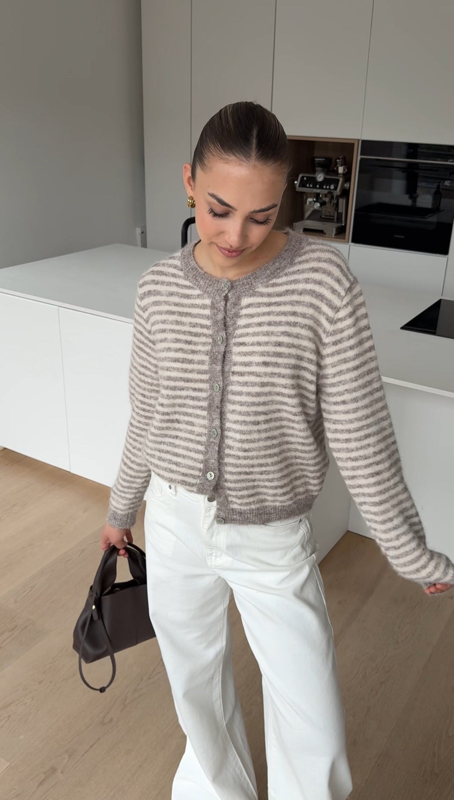 Fine Cardigan Cinnamon