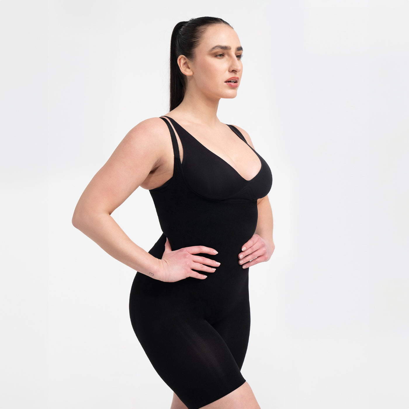 Bodysuit Sculpting Shapewear mit offener Brust