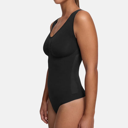 Tank Bodysuit Sculpting Shapewear mit Slip