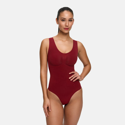 Tank Bodysuit Sculpting Shapewear mit Slip