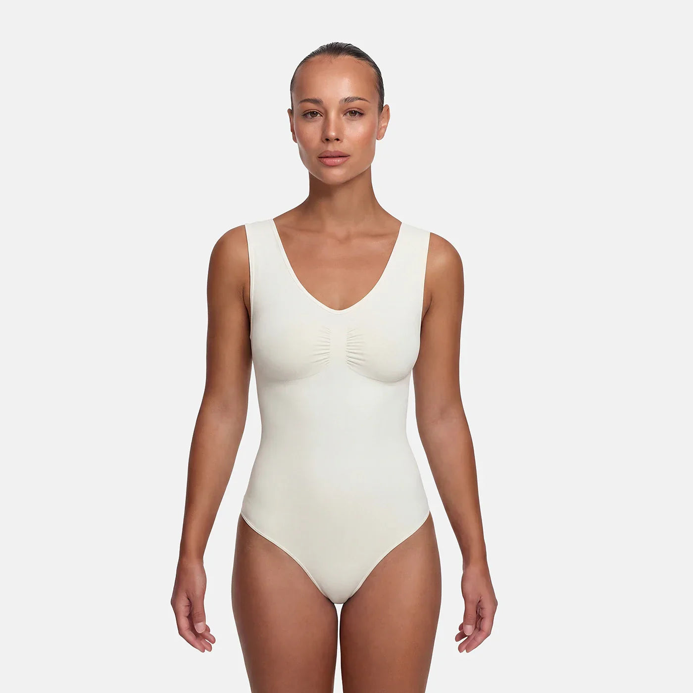 Tank Bodysuit Sculpting Shapewear mit Slip