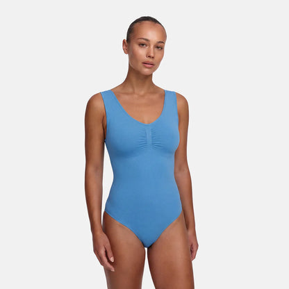 Tank Bodysuit Sculpting Shapewear mit Slip