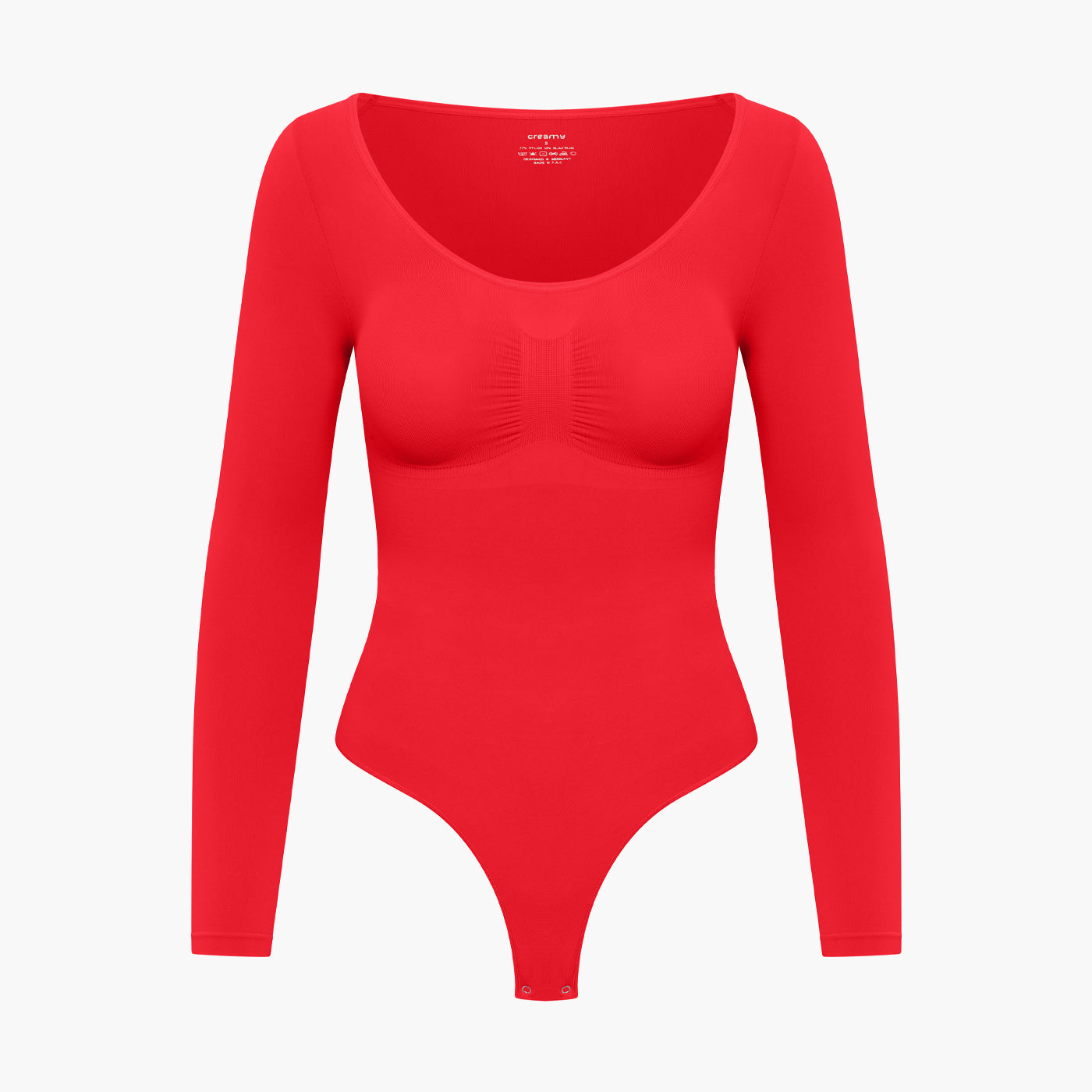 Bodysuit Sculpting Shapewear Longsleeve mit String