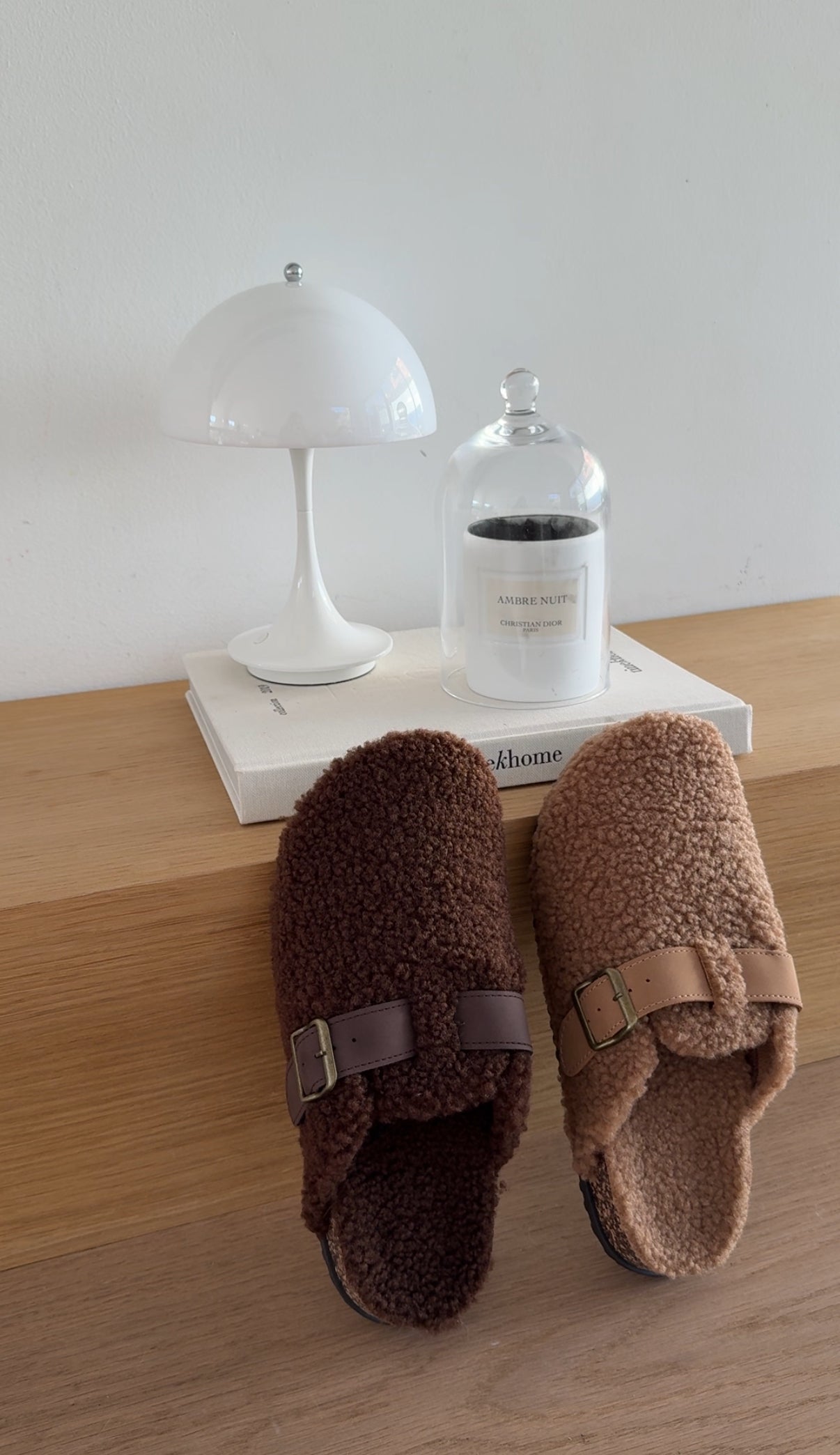 TEDDY SLIPPER CINNAMON