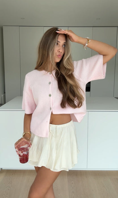SUMMER CARDIGAN BLUSH