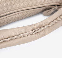 Shell Weave Maxi Bag Beige