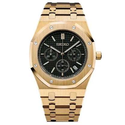 VOAK ROSE GOLD BLACK DIAL