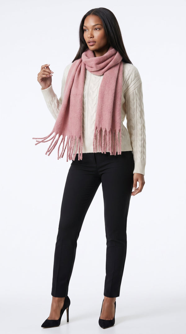 Der Classique Schal - Sakura Pink