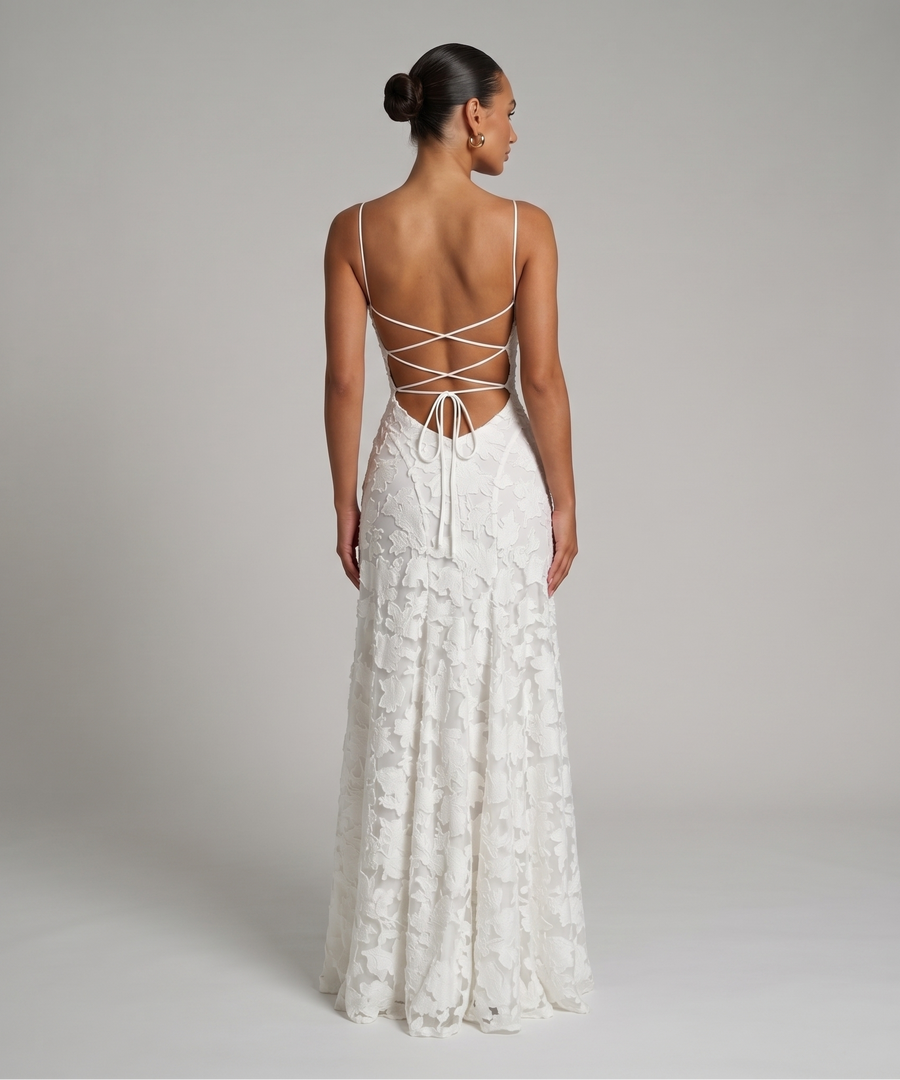 Ivory Bloom Dress