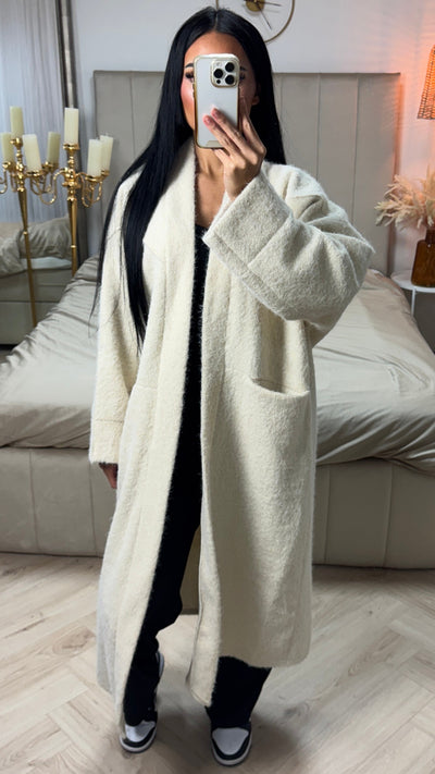 Long Teddy Cardigan