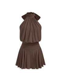 Valeria – Neckholder-Minikleid mit Schleife