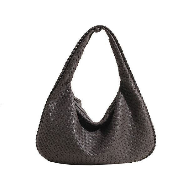 Shell Weave Maxi Bag Grey