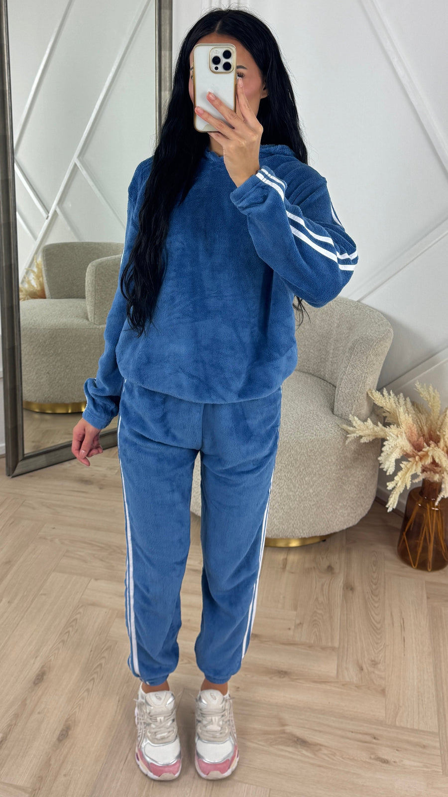 Teddy Hooded Tracksuit Set