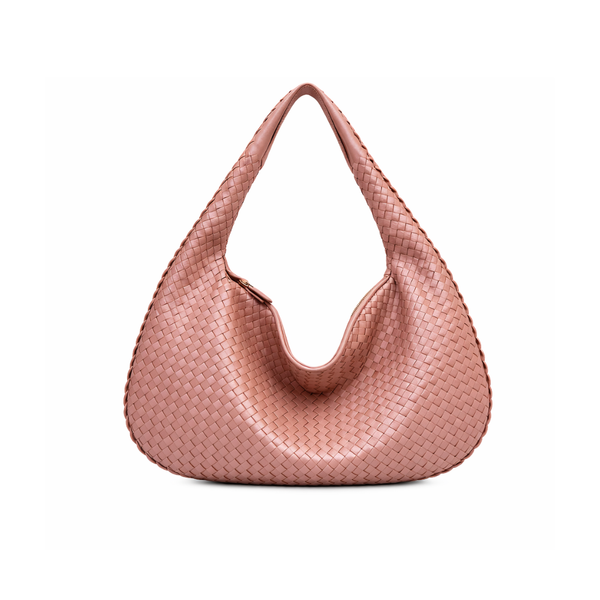 Shell Weave Maxi Bag Pink