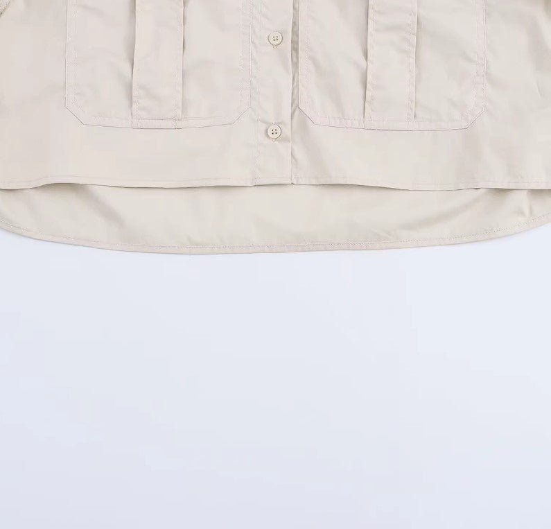 CROPPED SUMMER SHIRT