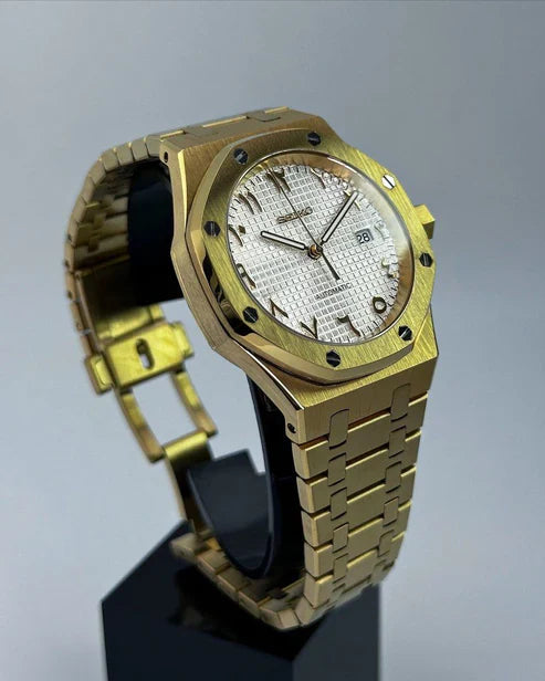 VOAK GOLD ARABIC WHITE DIAL