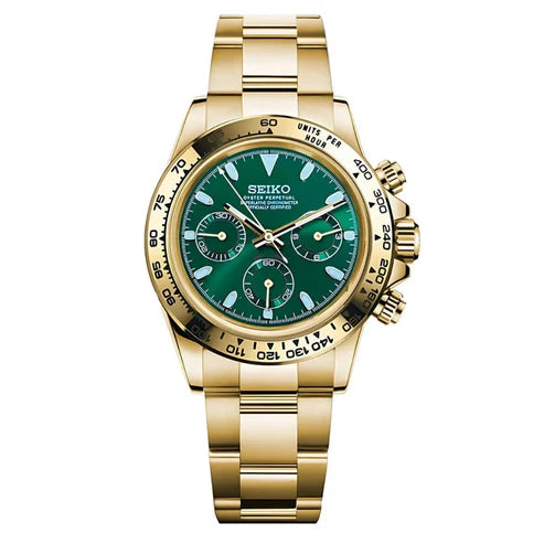 VESTONA GOLD GREEN DIAL