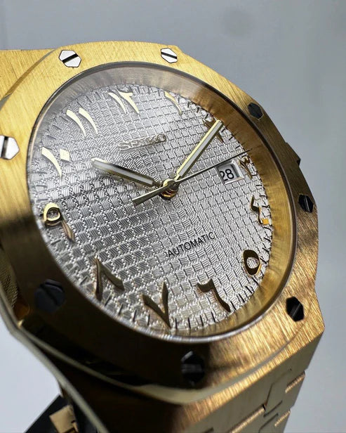 VOAK GOLD ARABIC WHITE DIAL