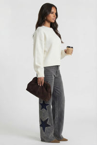 Star Denim Jeans Grey