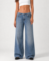 Low Waist Wide Leg – Vintage Wash