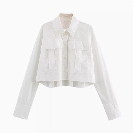CROPPED SUMMER SHIRT
